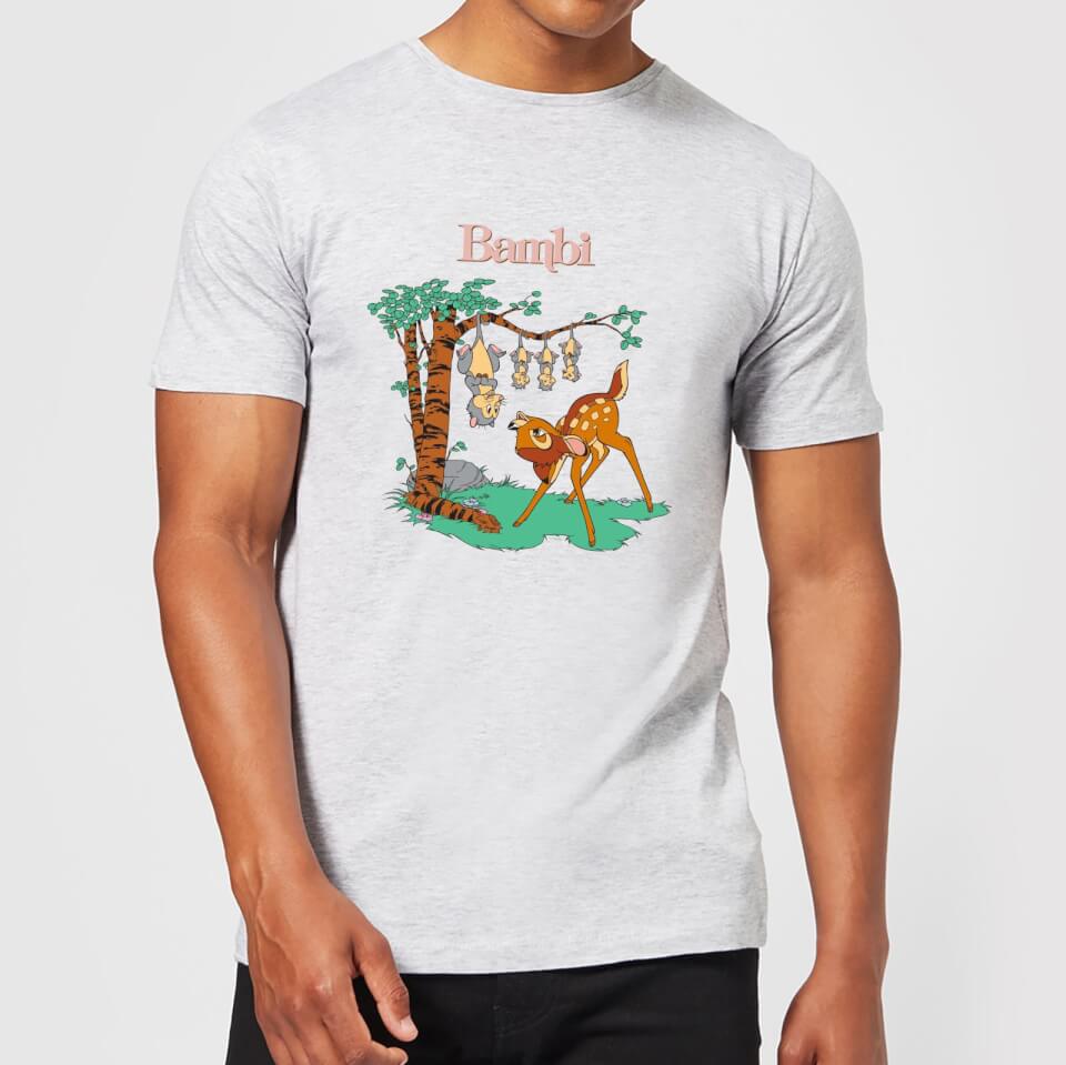 Disney Bambi Tilted Up Men's T-Shirt - Grey