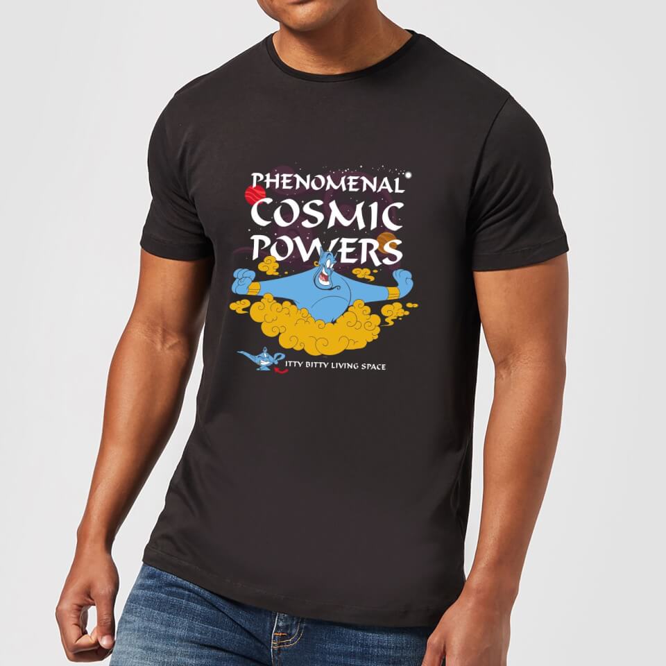 Disney Aladdin Phenomenal Cosmic Power Men's T-Shirt - Black