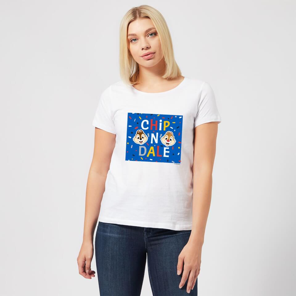 Disney Chip N' Dale Women's T-Shirt - White 1