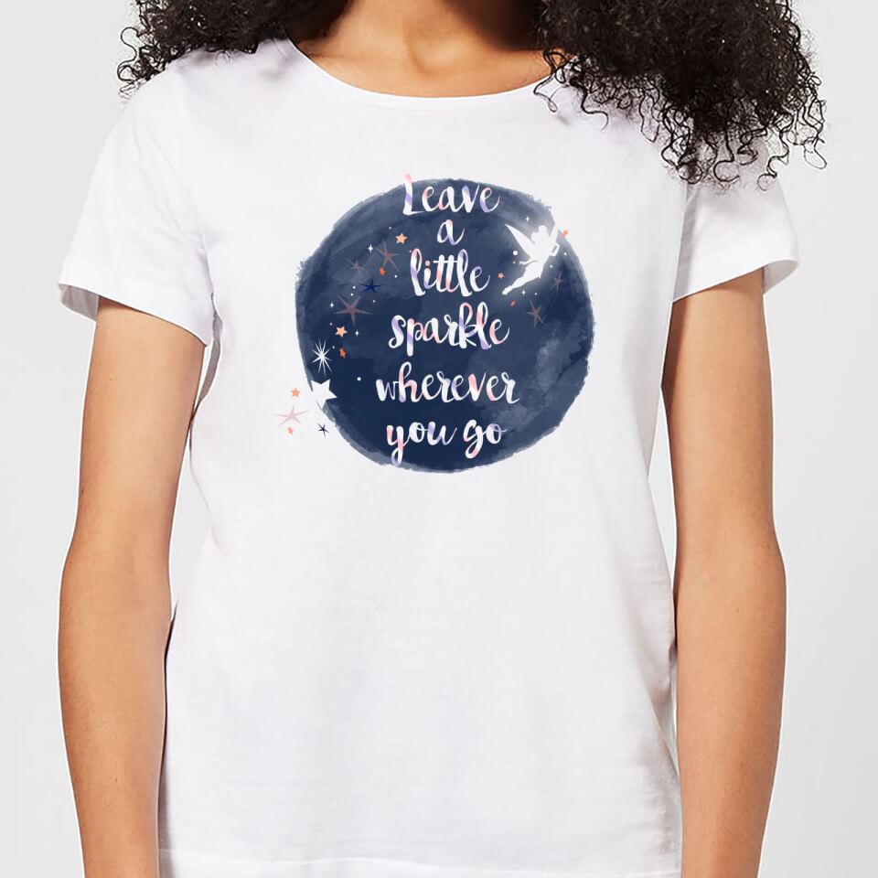 Disney Leave A Little Sparkle Women's T-Shirt - White