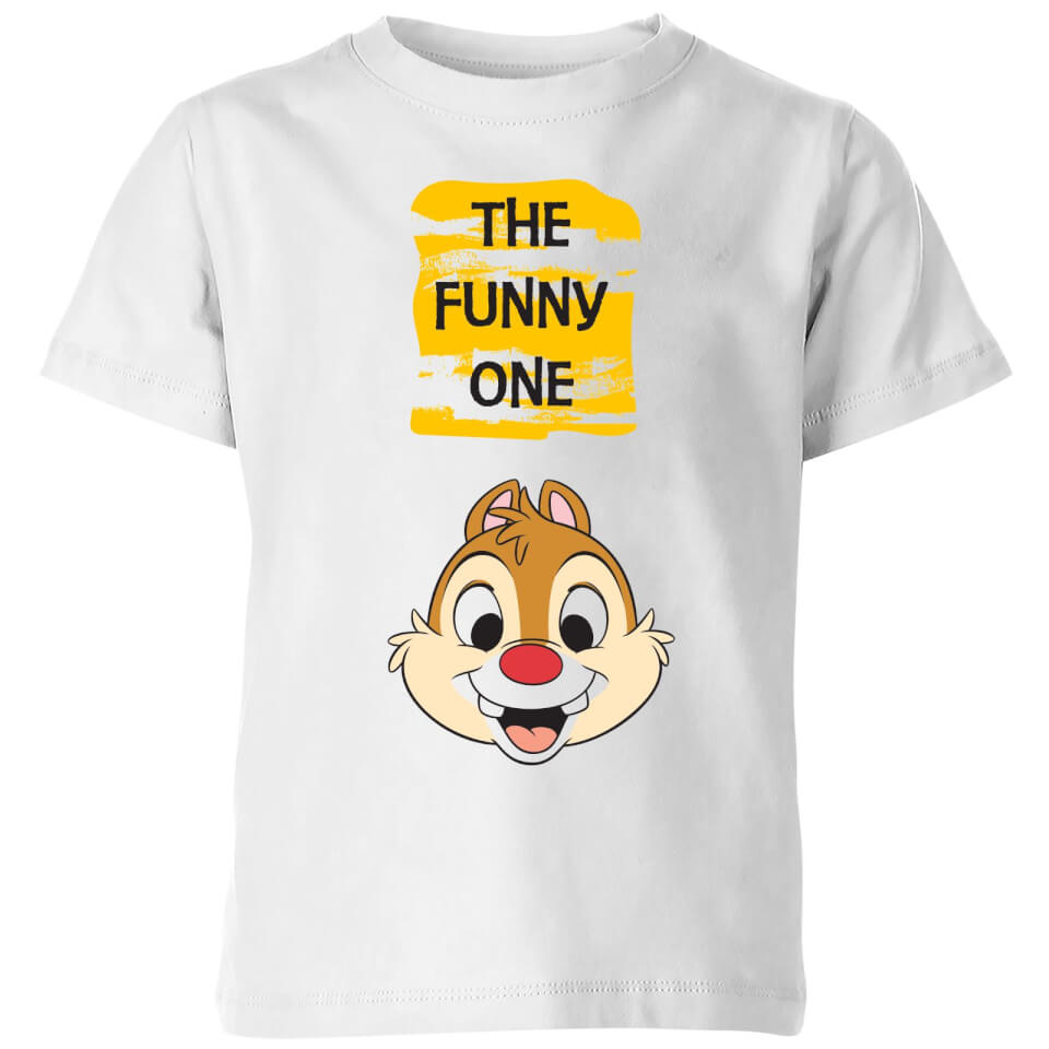 Disney Chip 'N' Dale The Funny One Kids' T-Shirt - White