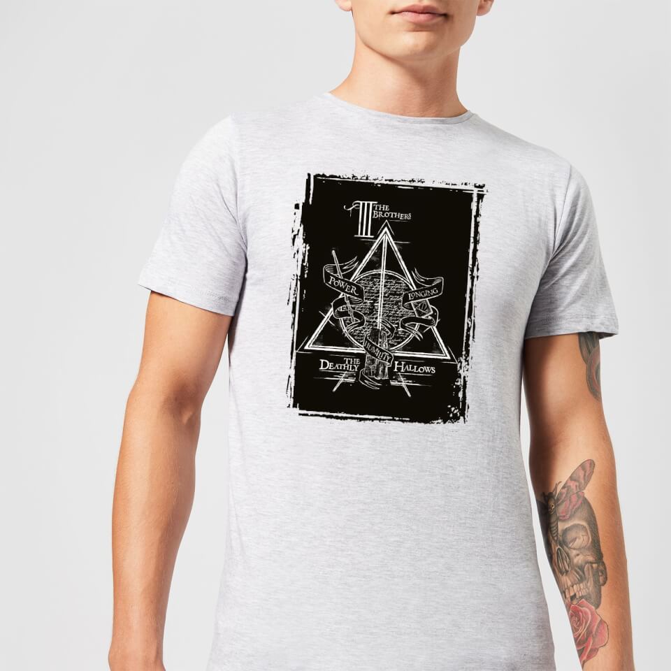 Harry Potter Three Brothers Men's T-Shirt - Grey