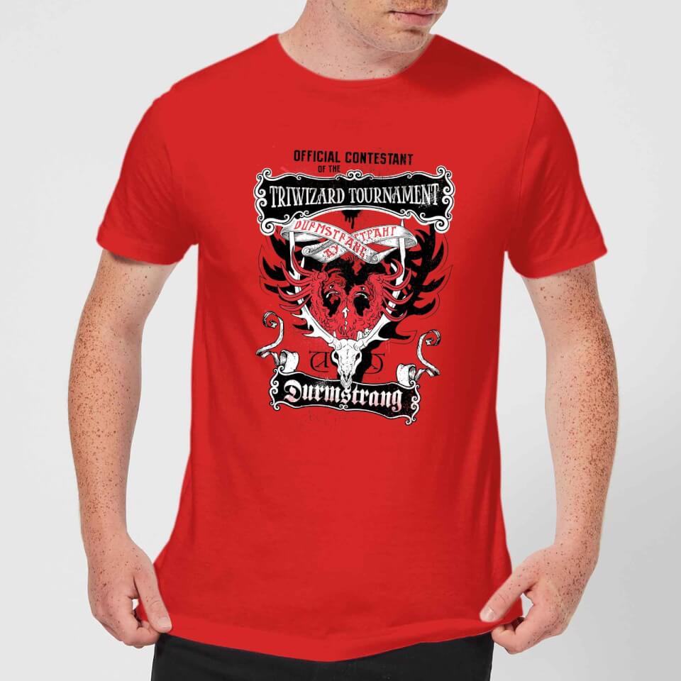 Harry Potter Triwizard Tournament Durmstrang Men's T-Shirt - Red