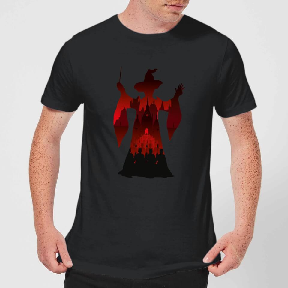 Harry Potter McGonagall Silhouette Men's T-Shirt - Black