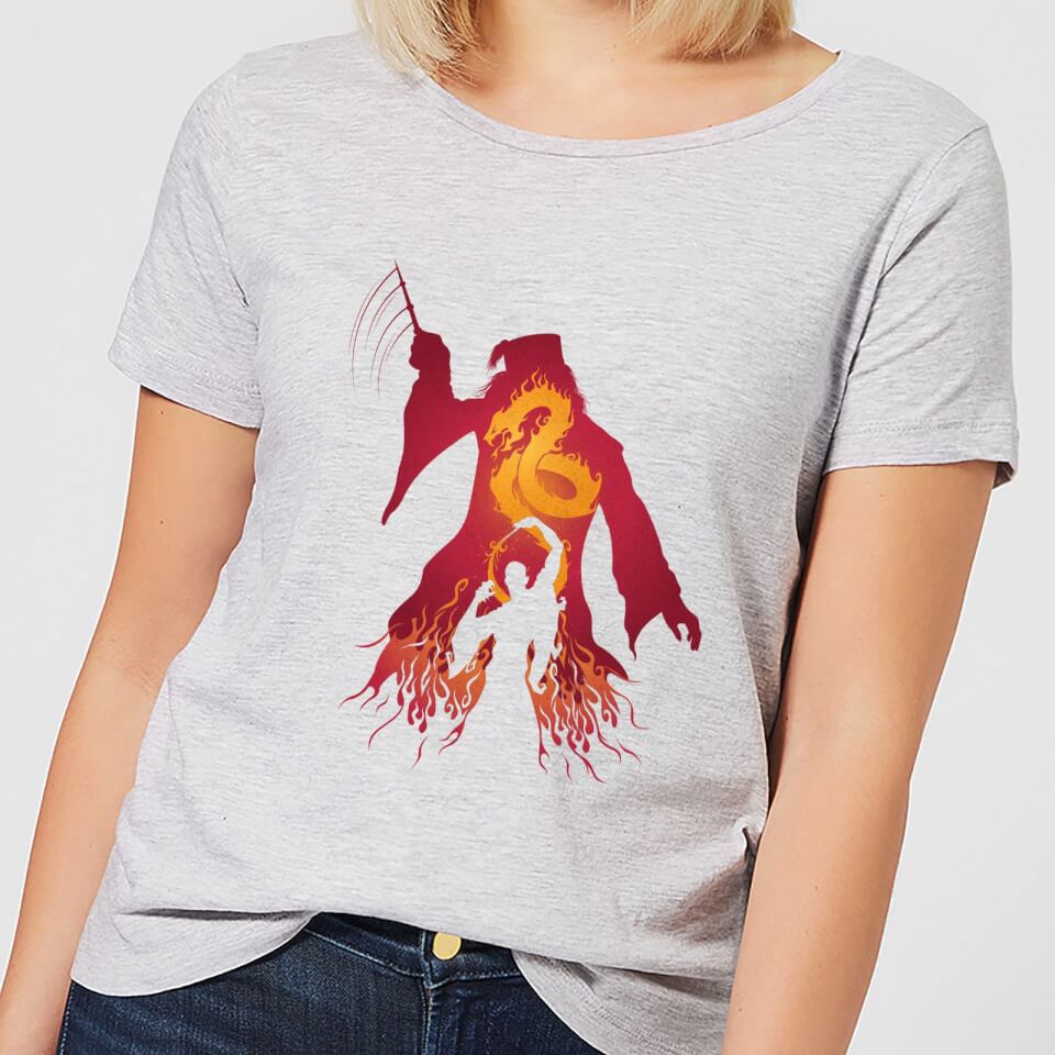 Harry Potter Dumbledore Voldemort Women's T-Shirt - Grey