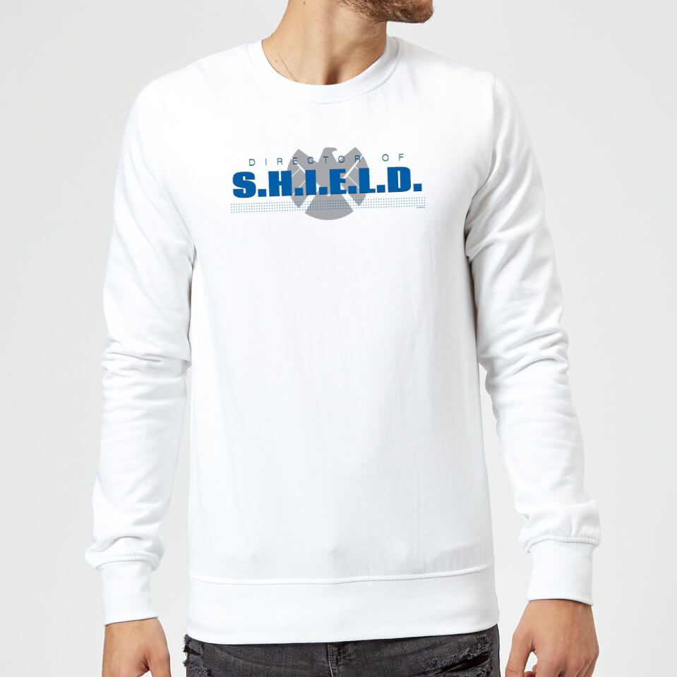 Marvel Avengers Director Of Shield Sweatshirt - White