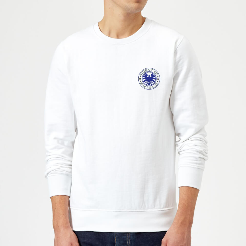 Marvel Avengers Agent Of Shield Sweatshirt - White