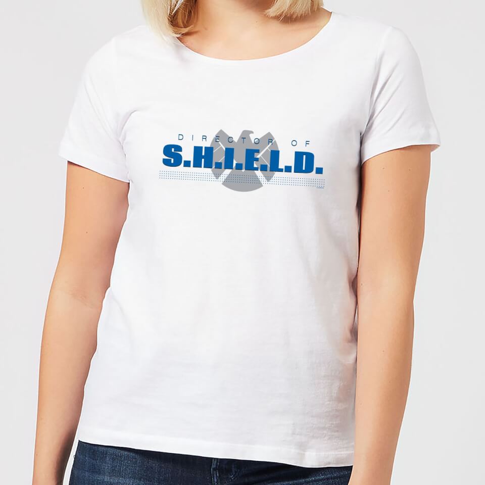 Marvel Avengers Director Of Shield Women's T-Shirt - White
