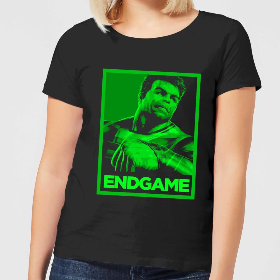 Avengers Endgame Hulk Poster Women's T-Shirt - Black