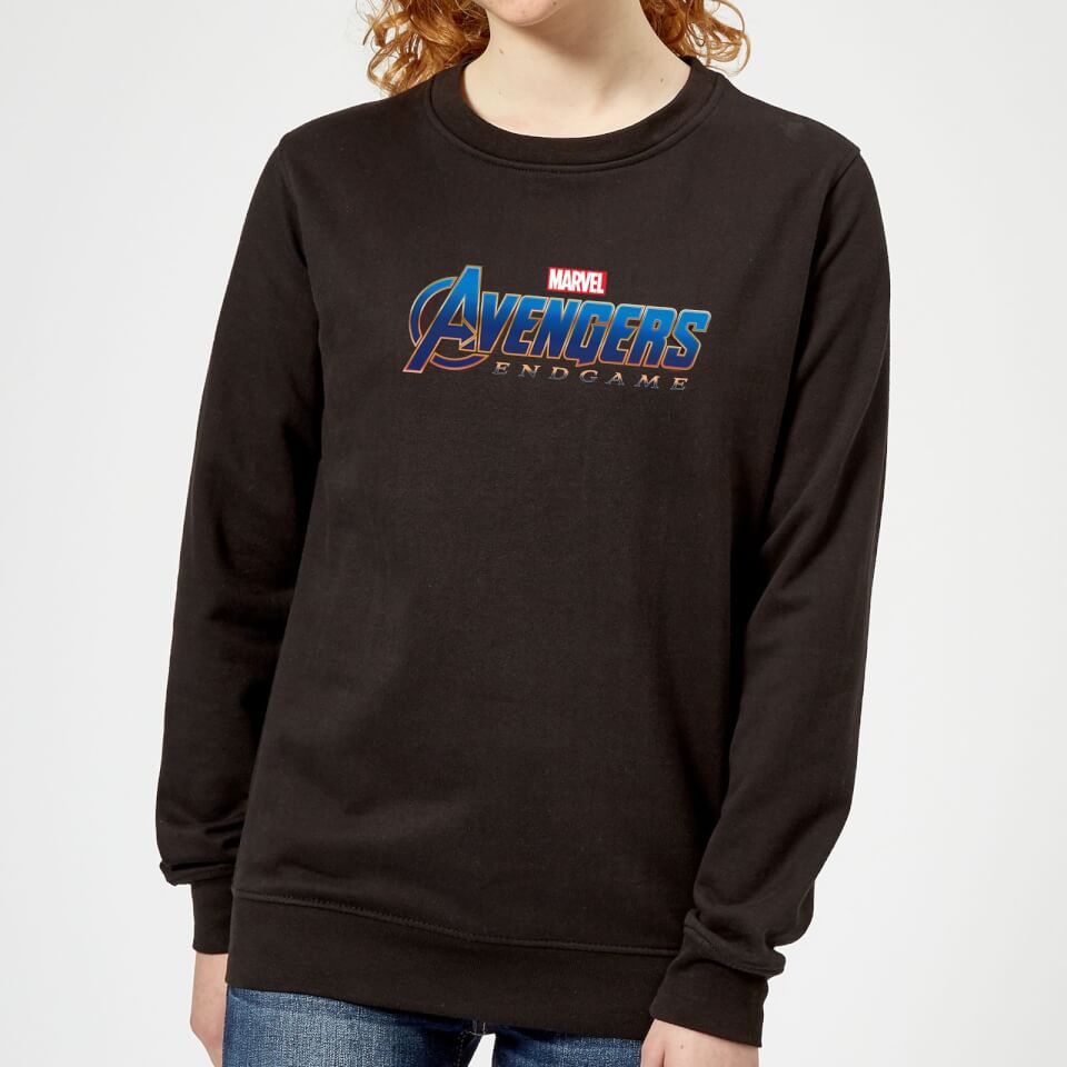 Avengers Endgame Logo Women's Sweatshirt - Black
