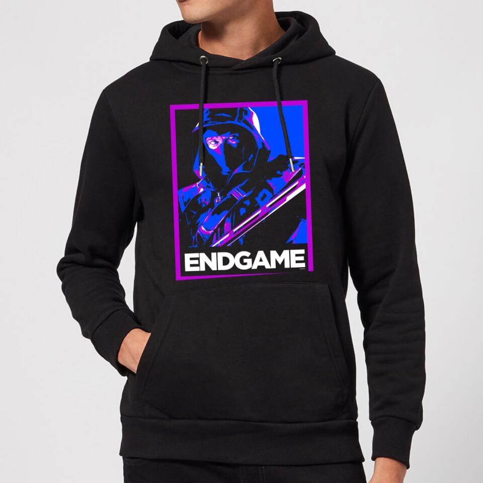 Avengers Endgame Ronin Poster Hoodie - Black