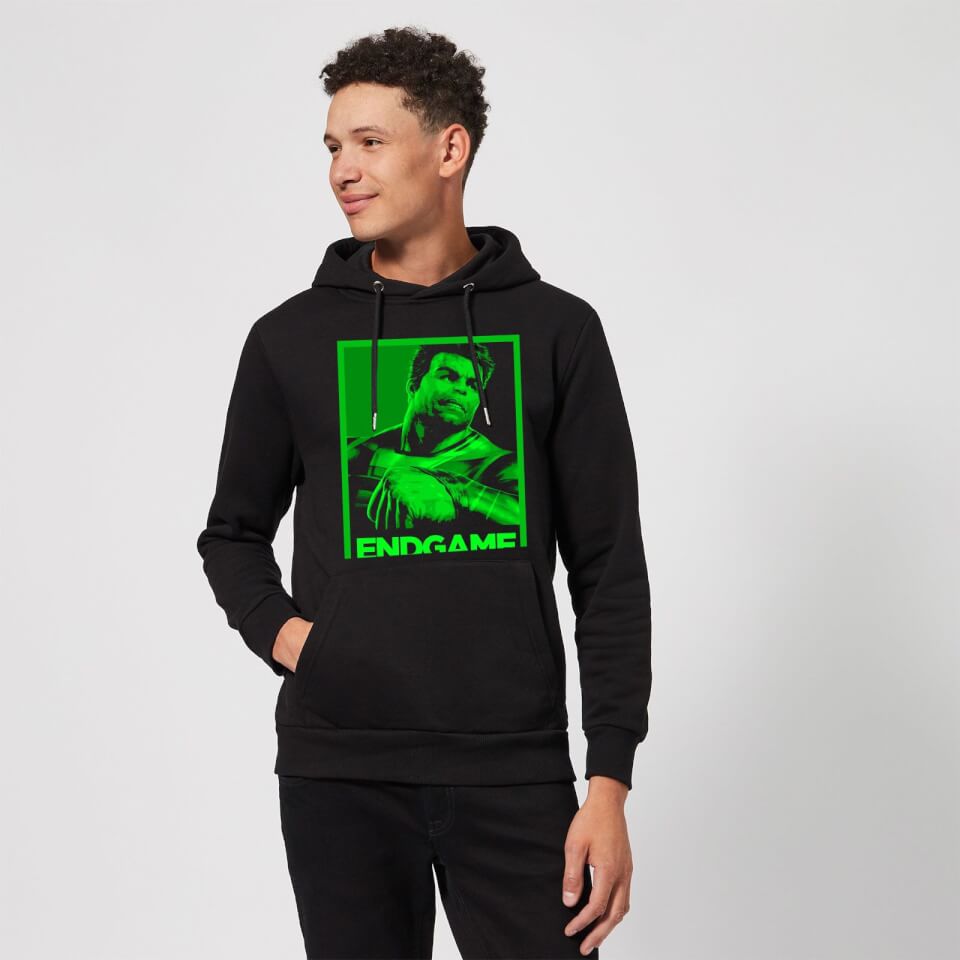 Avengers Endgame Hulk Poster Hoodie - Black 1
