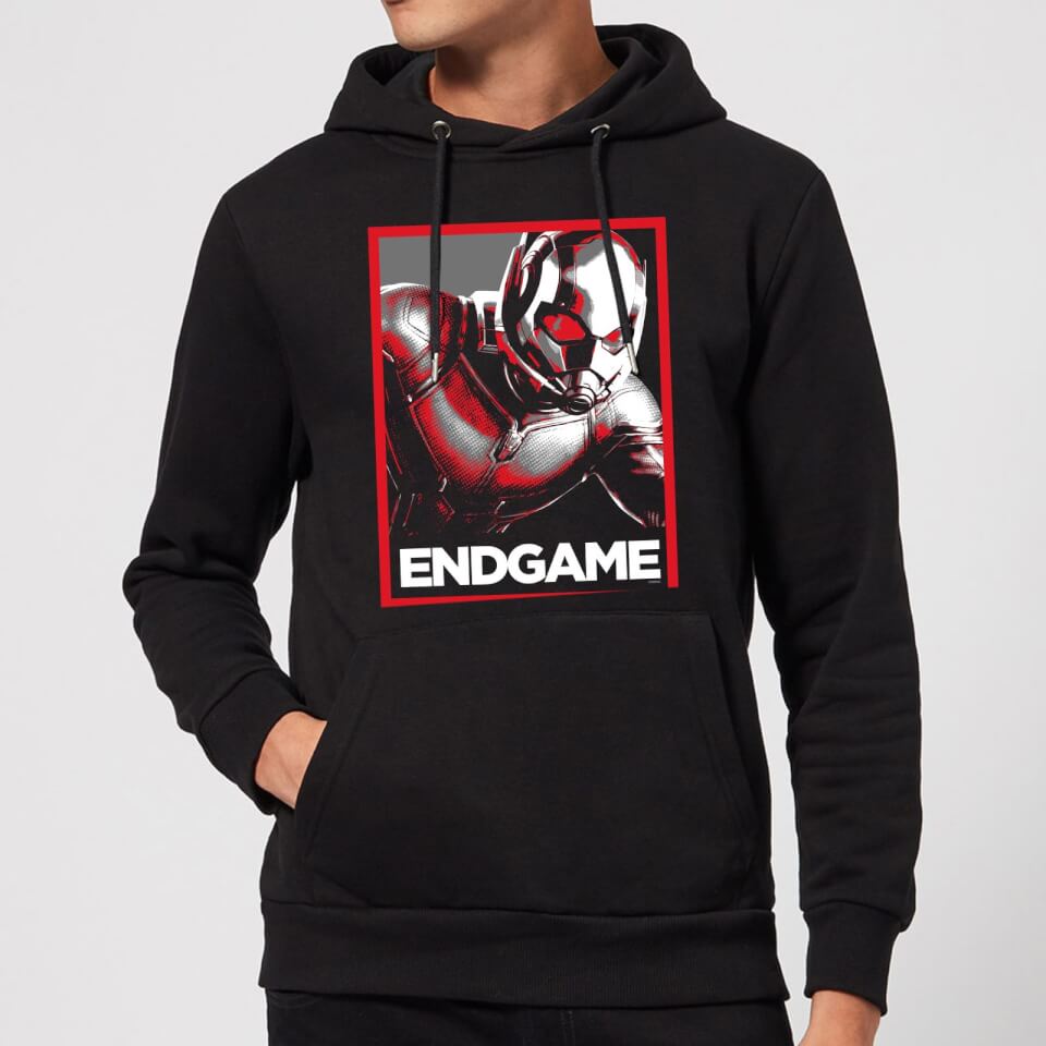 Avengers Endgame Ant-Man Poster Hoodie - Black