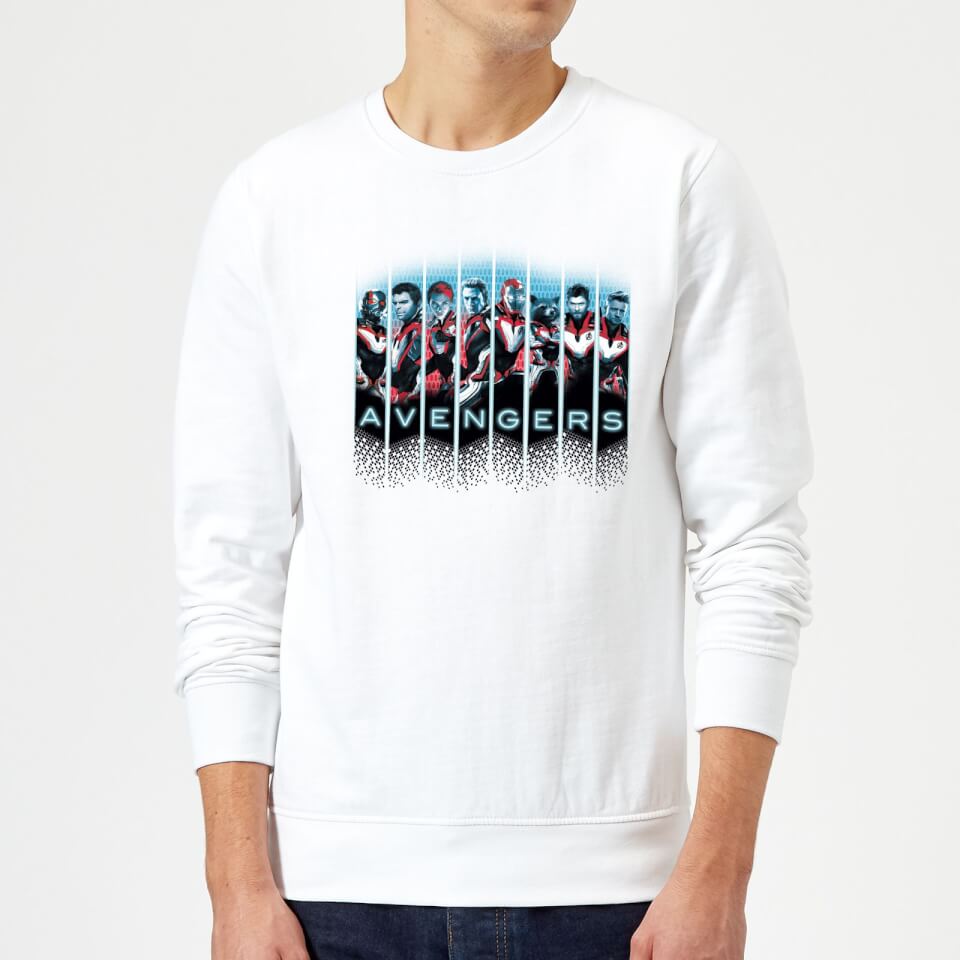Avengers: Endgame Character Split Sweatshirt - White