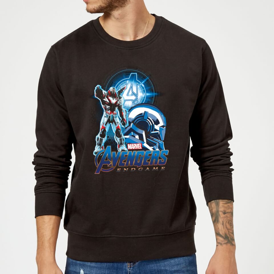 Avengers: Endgame War Machine Suit Sweatshirt - Black