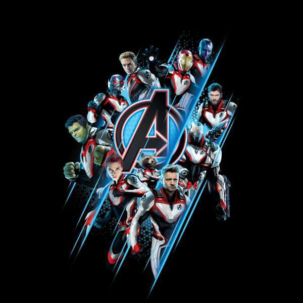 Avengers: Endgame Logo Team Women's Sweatshirt - Black 0