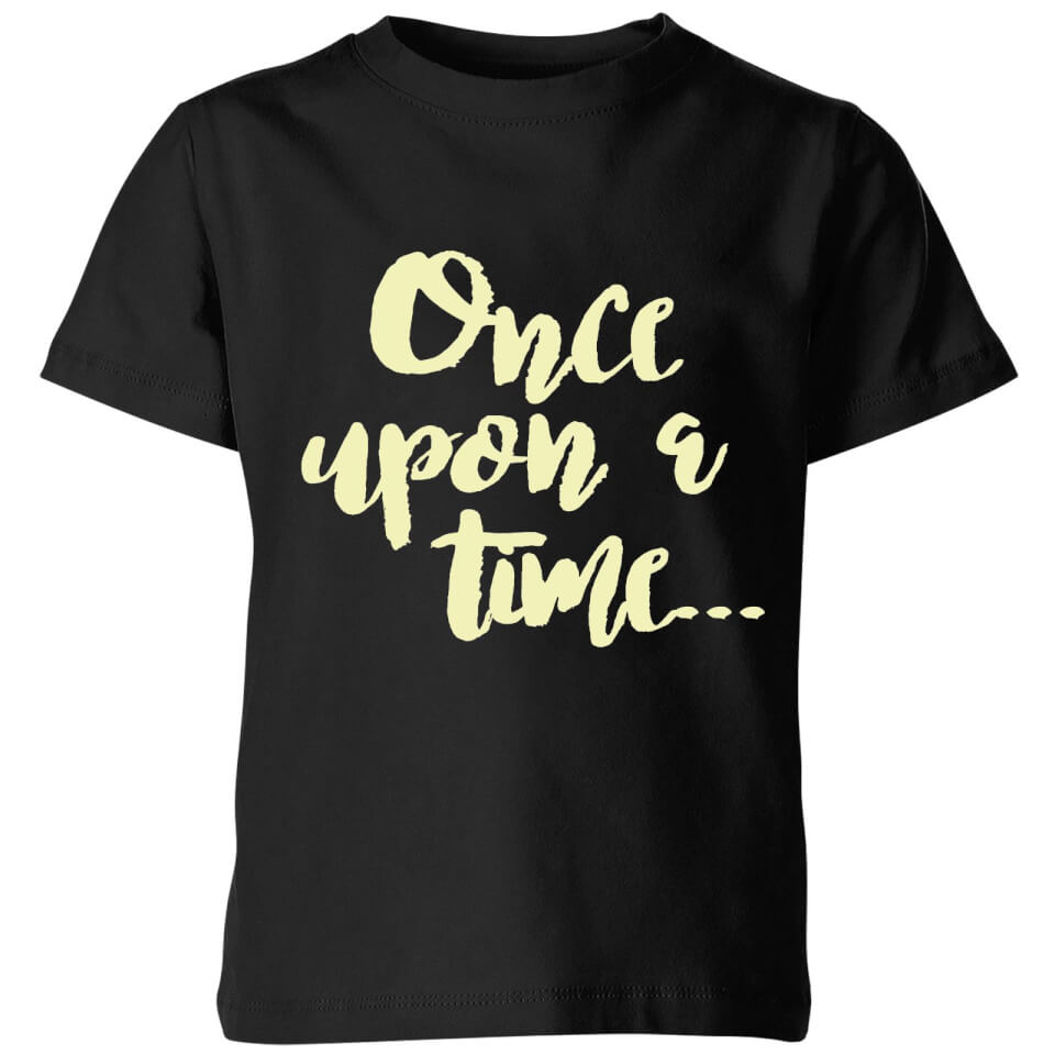 Once Upon A Time Kids' T-Shirt - Black