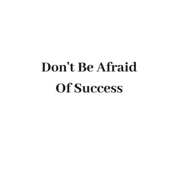 Lanre Retro Don't Be Afraid Of Success Men's T-Shirt - White 0