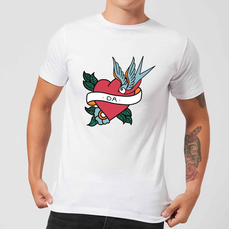 Da Heart Men's T-Shirt - White