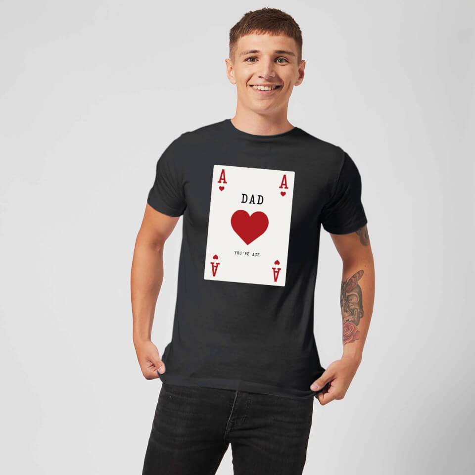 Dad You're Ace Men's T-Shirt - Black 1