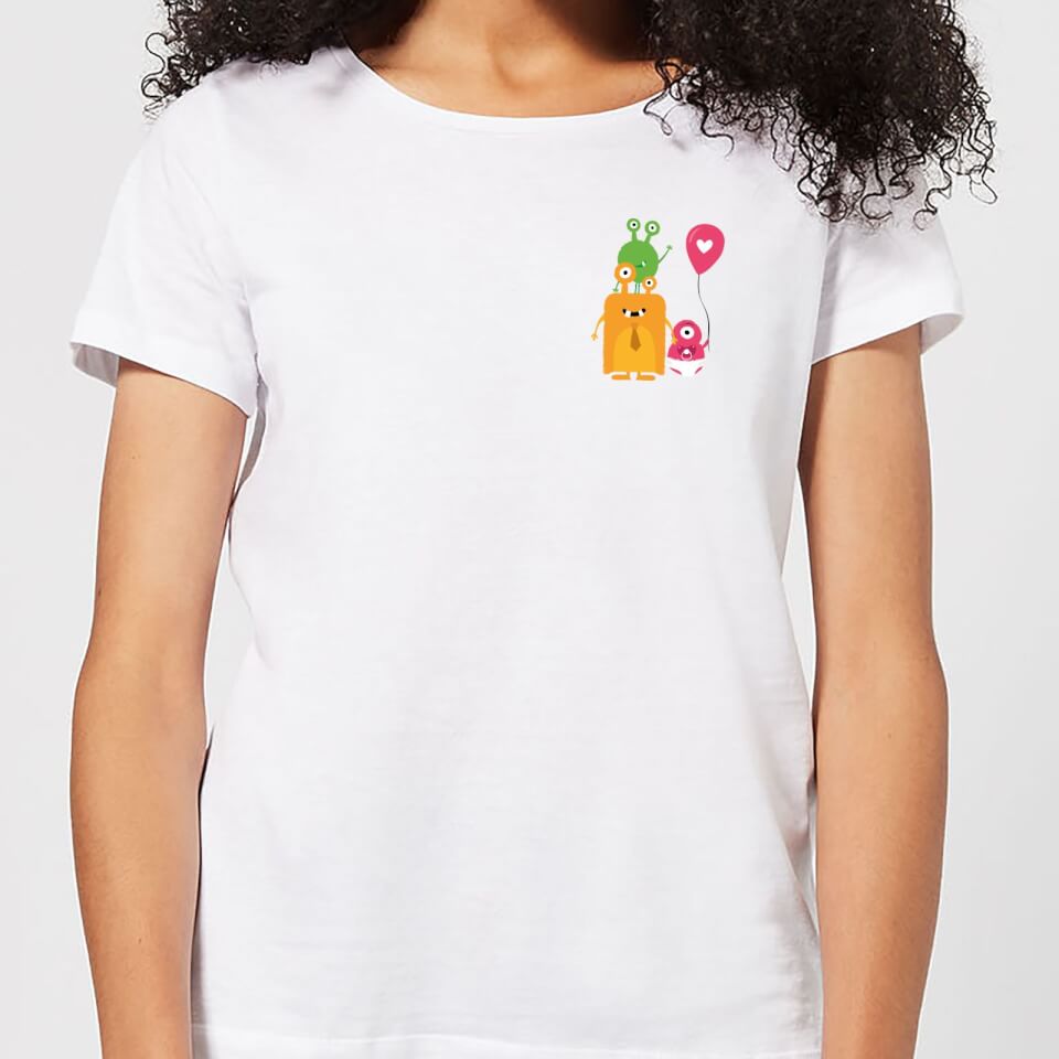 Monster Family Women's T-Shirt - White