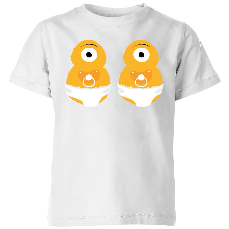 Monster Twins Kids' T-Shirt - White