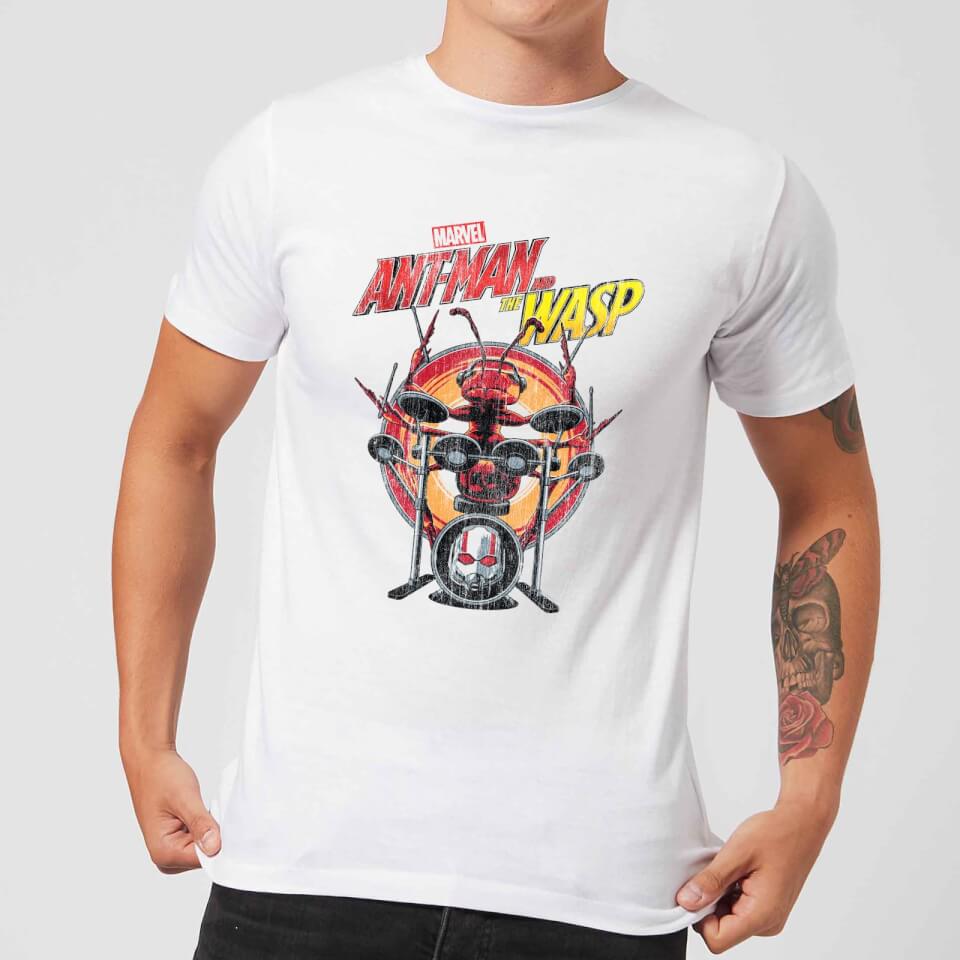 Marvel Drummer Ant Men's T-Shirt - White