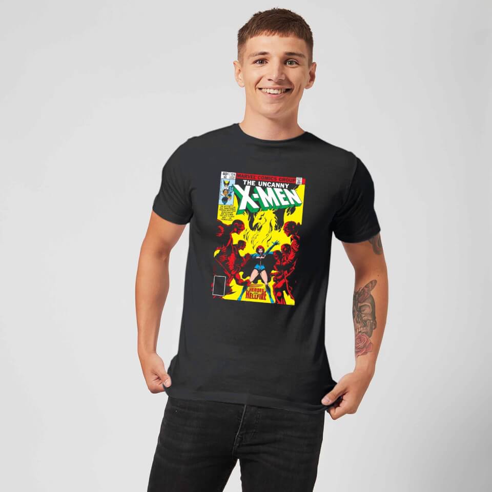 X-Men Dark Phoenix The Black Queen Men's T-Shirt - Black 1