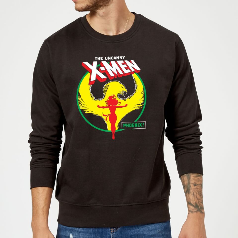 X-Men Dark Phoenix Circle Sweatshirt - Black