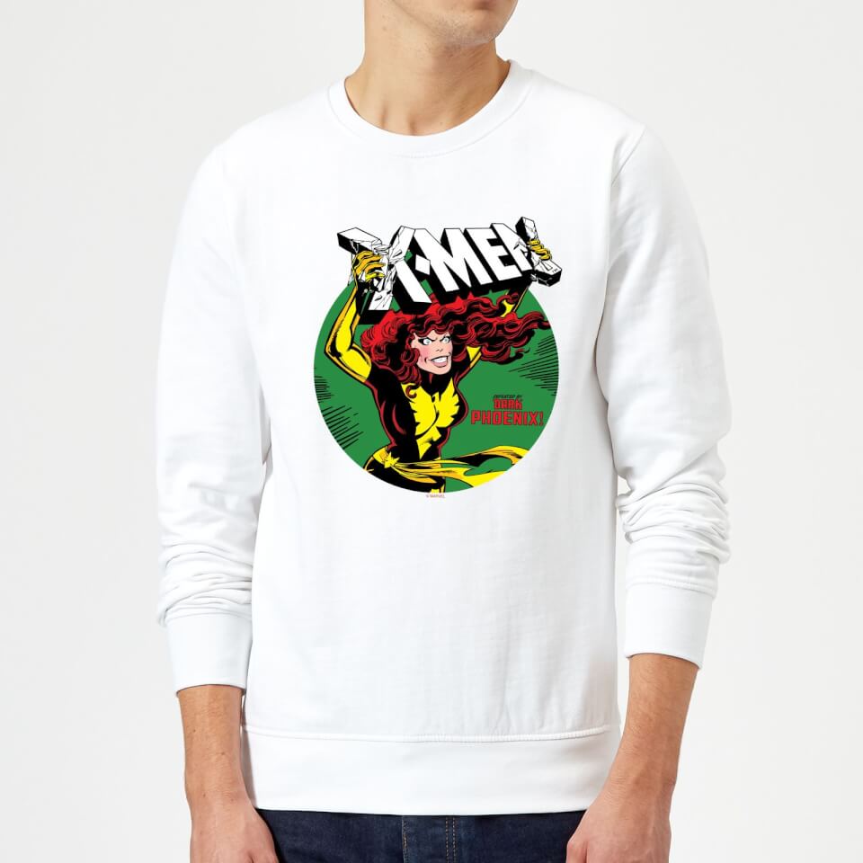 X-Men Defeated By Dark Phoenix Sweatshirt - White