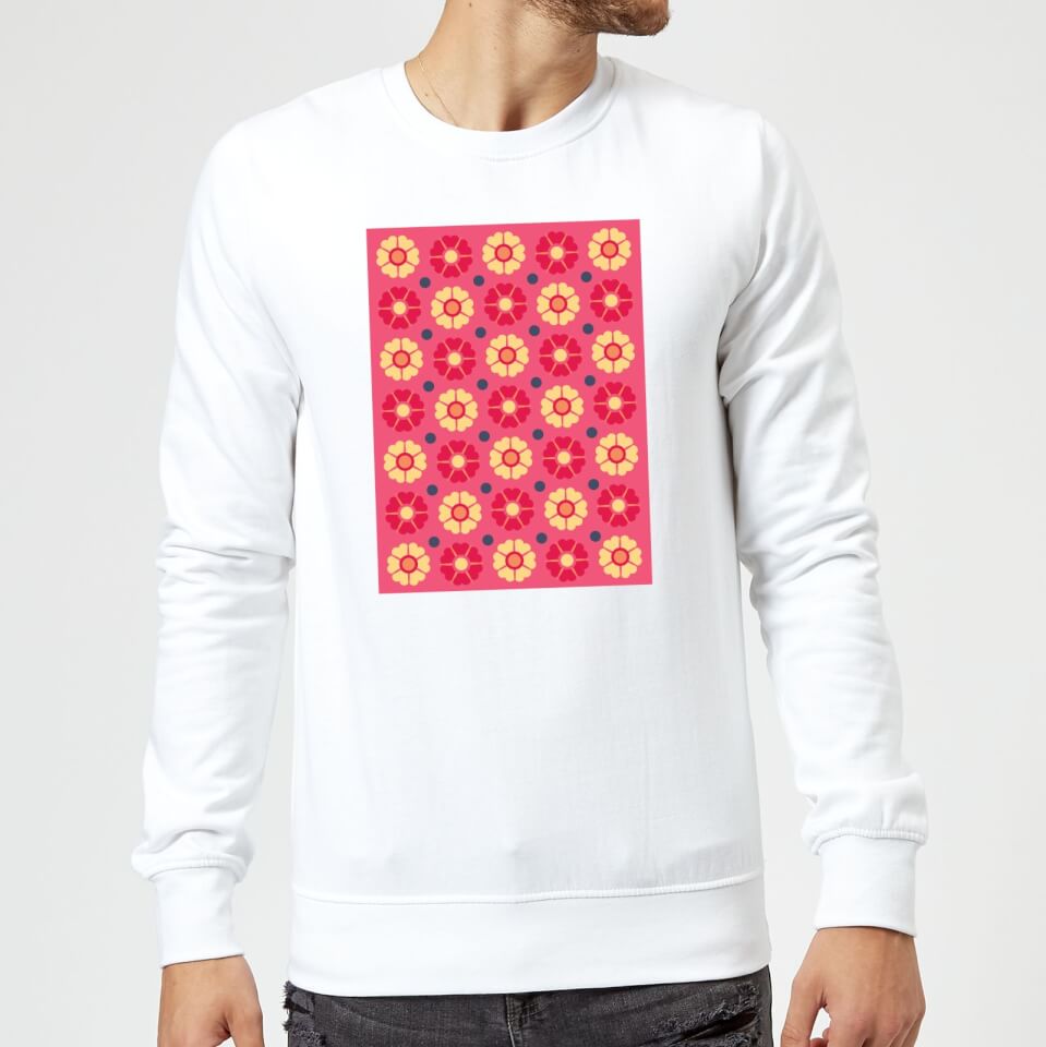FLORAL PATTERN Sweatshirt - White