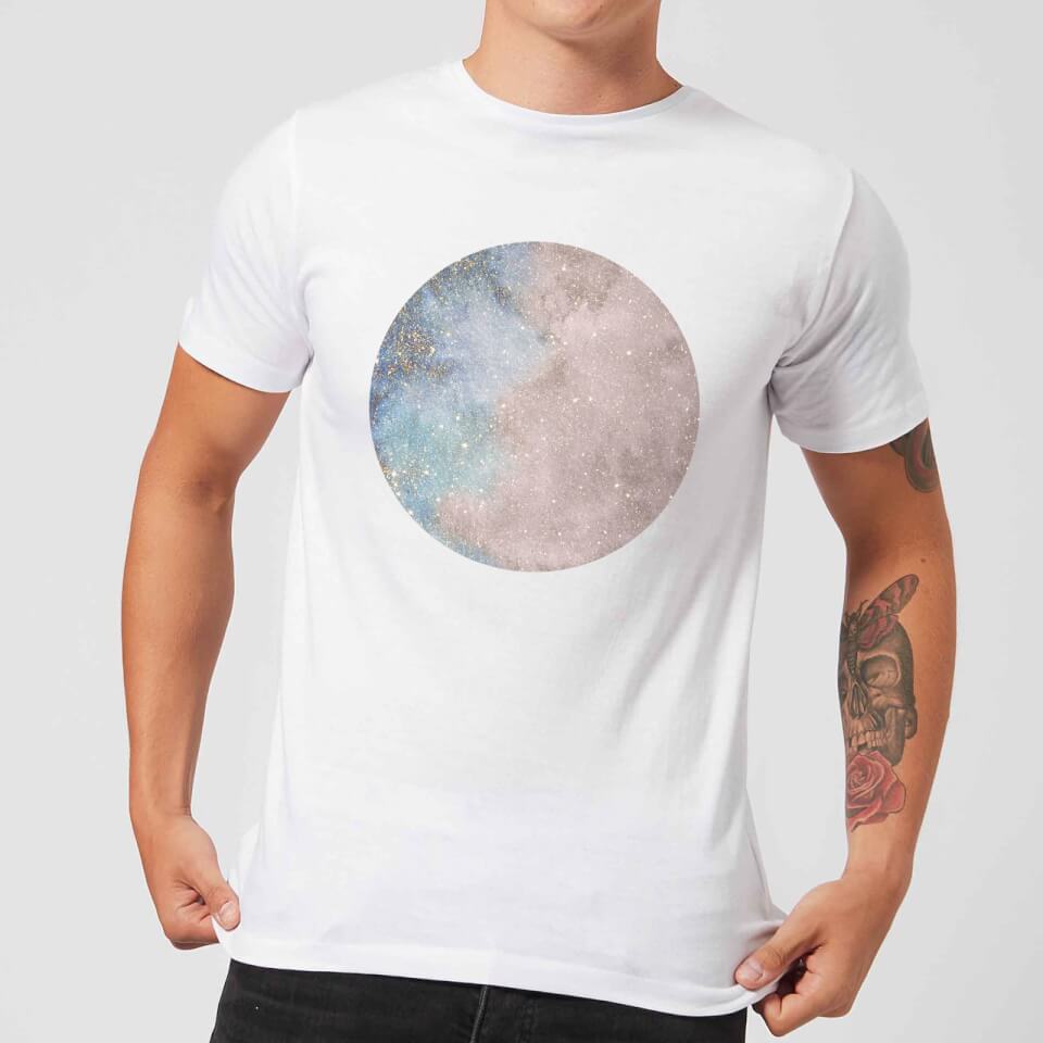Colourful Moon Men's T-Shirt - White