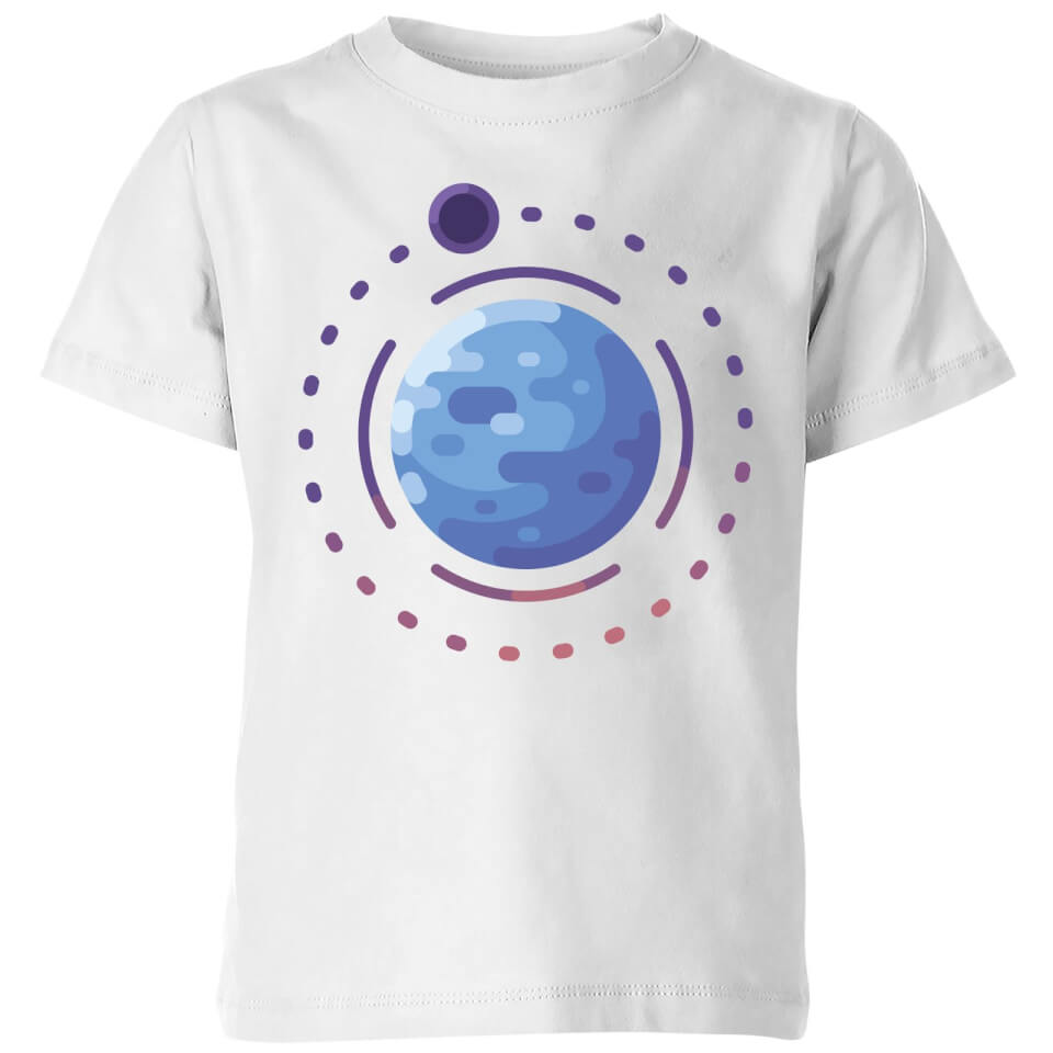 Planet Earth Kids' T-Shirt - White