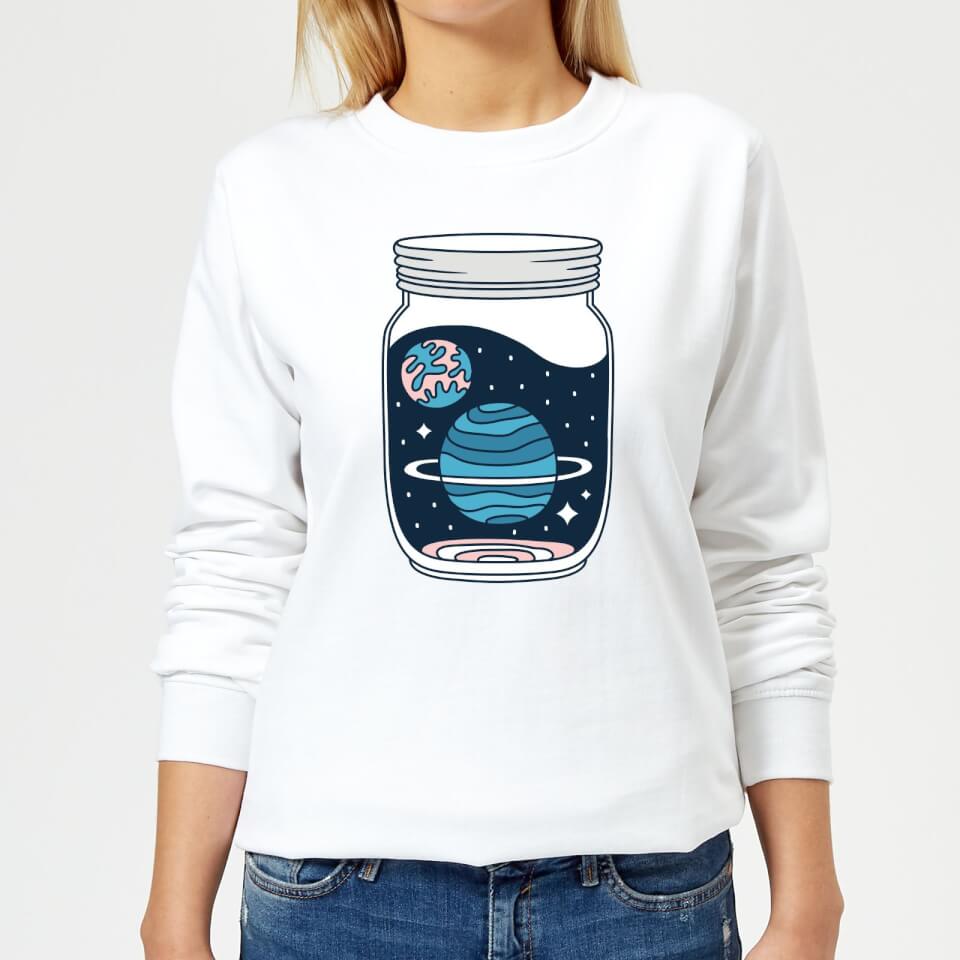 Space Jar Women's Sweatshirt - White