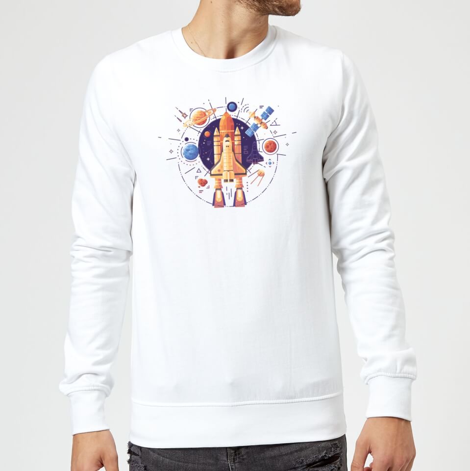 Blast Off Sweatshirt - White