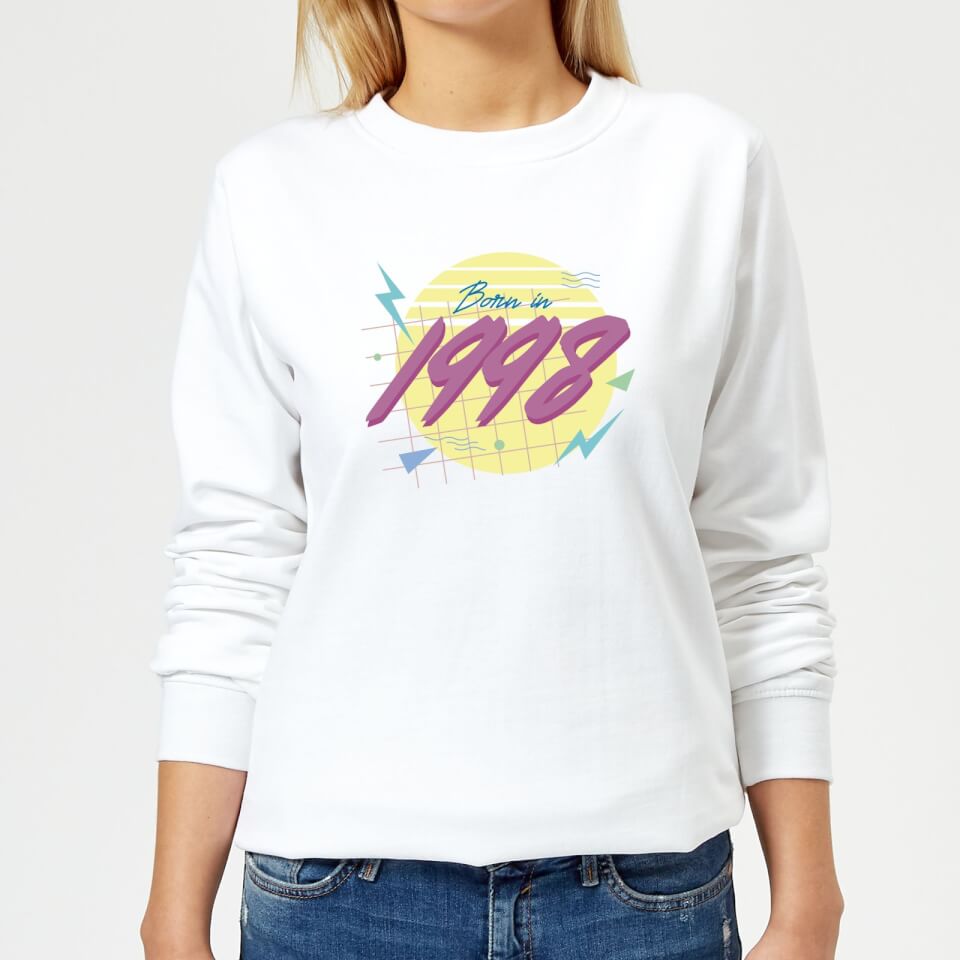 Born In 1998 Women's Sweatshirt - White