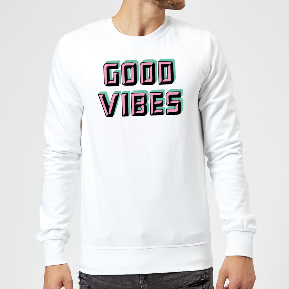 Good Vibes Sweatshirt - White