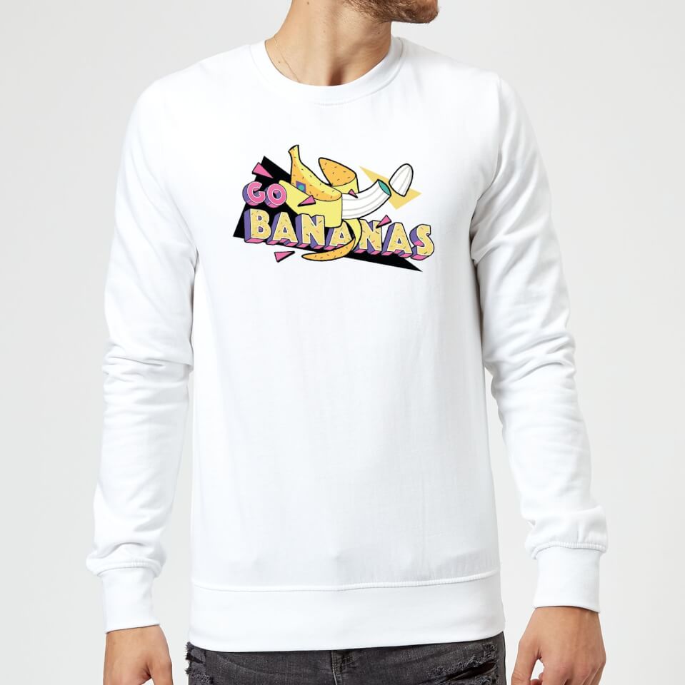 Go Bananas Sweatshirt - White
