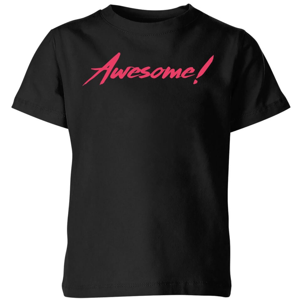 Awesome! Kids' T-Shirt - Black