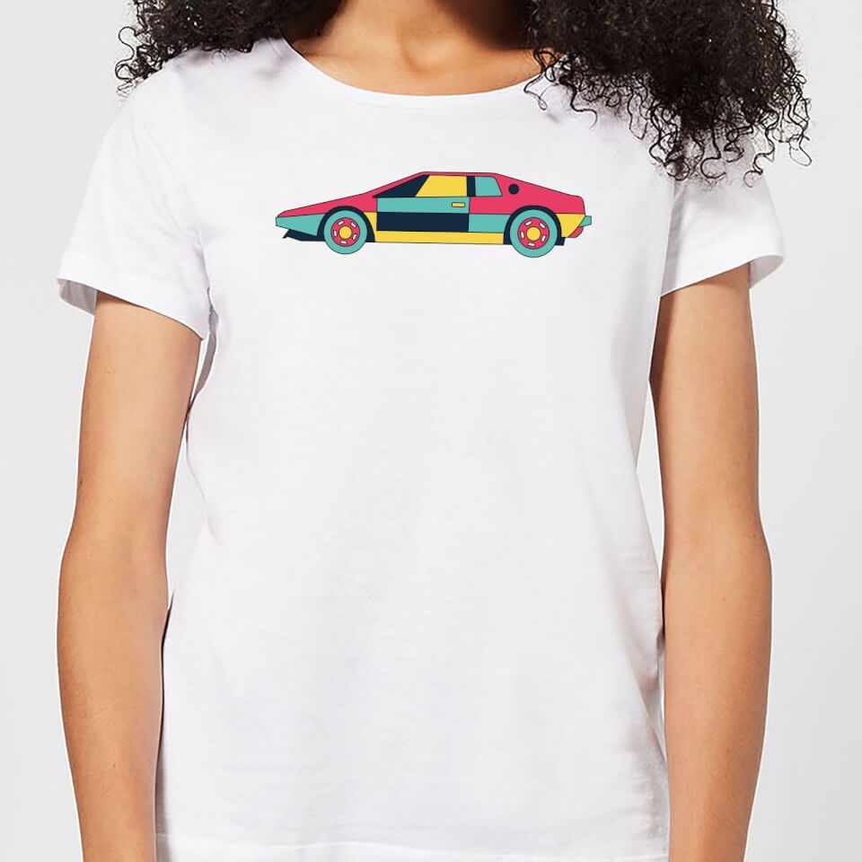 Classic Sports Car Women's T-Shirt - White