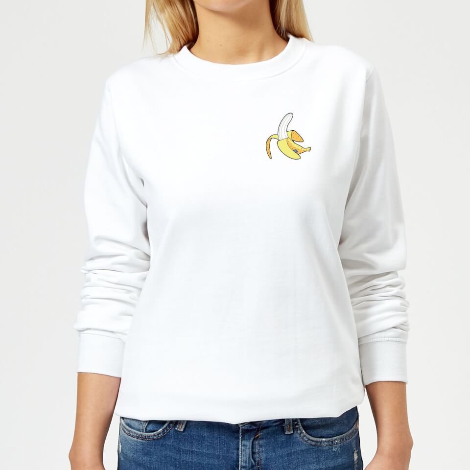 Small Banana Women's Sweatshirt - White