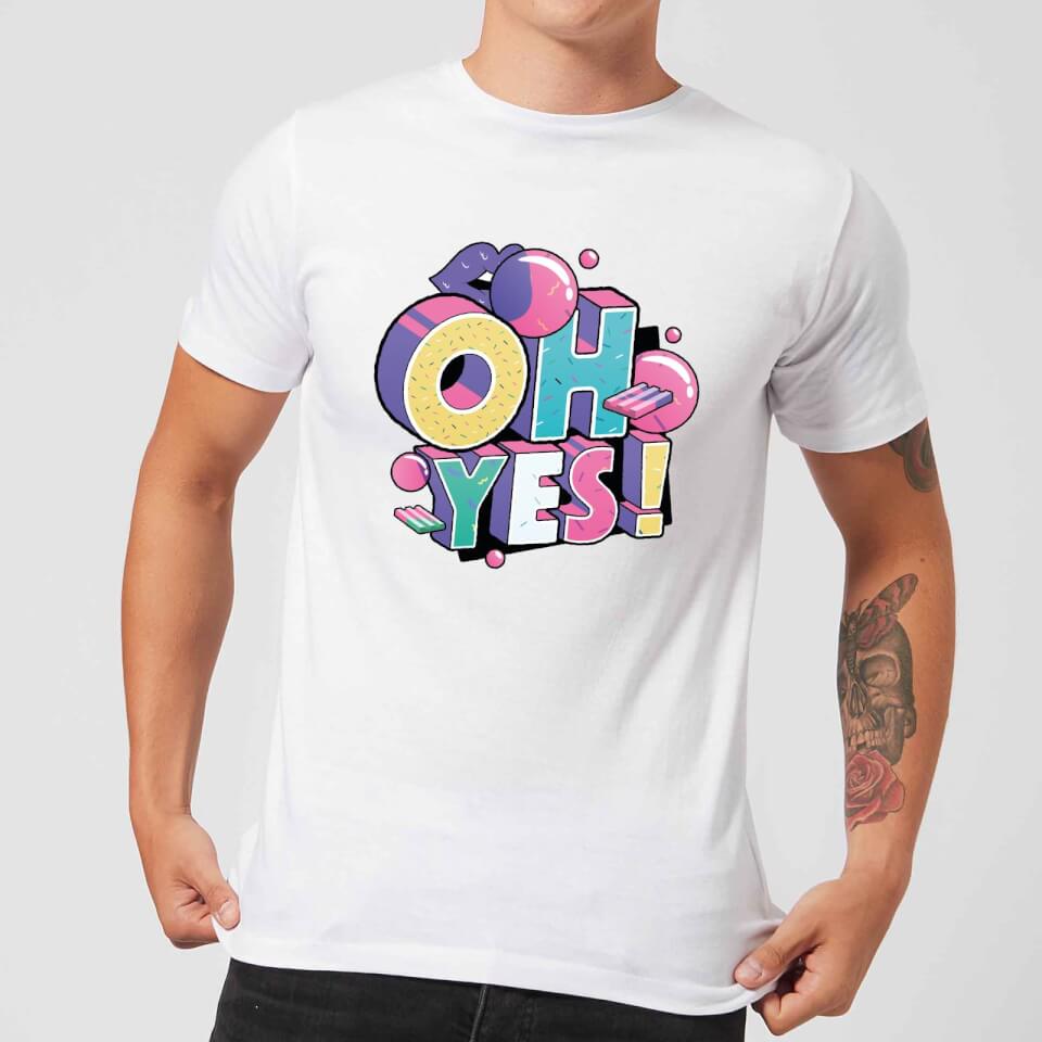 Oh Yes! Men's T-Shirt - White