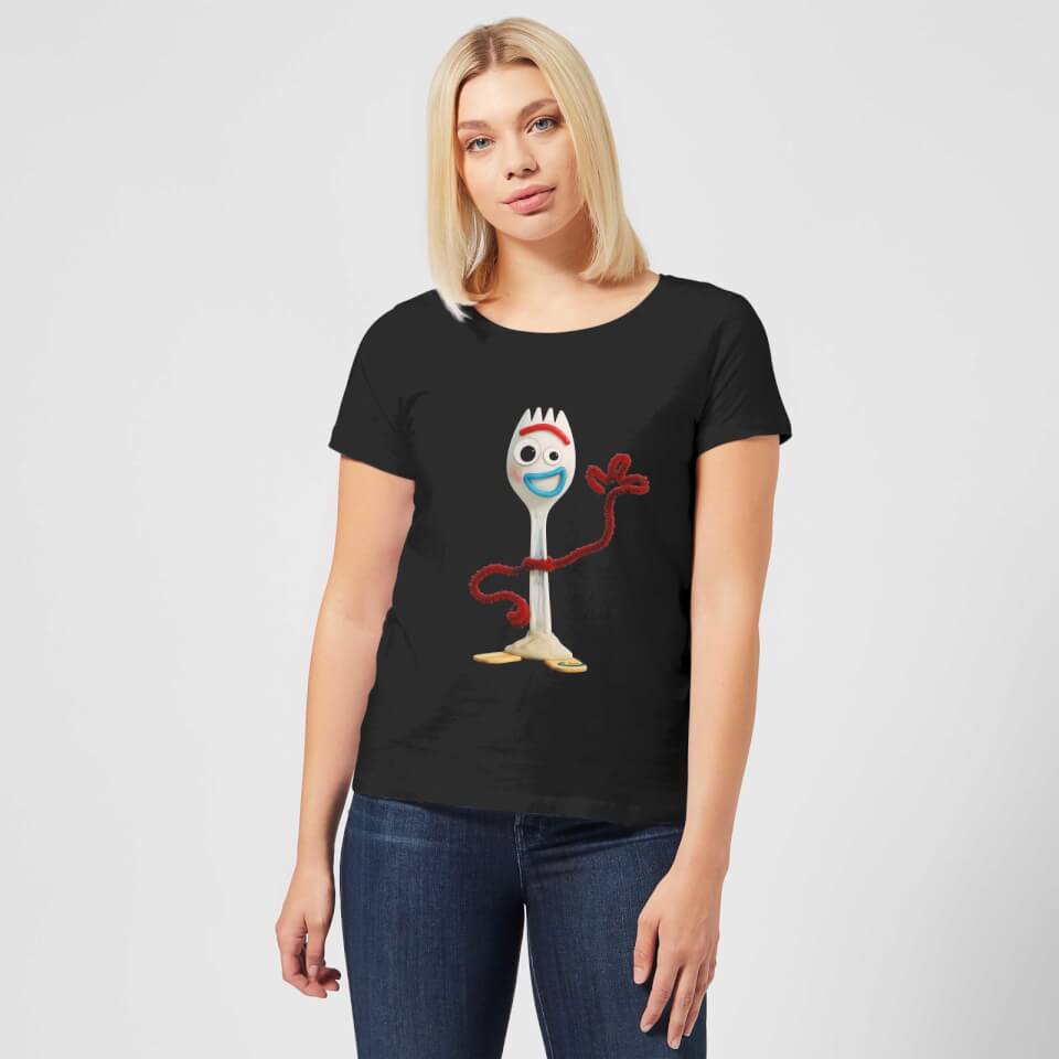 Toy Story 4 Forky Women's T-Shirt - Black 1