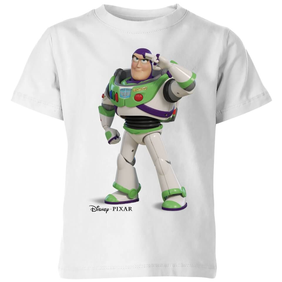 Toy Story 4 Buzz Kids' T-Shirt - White