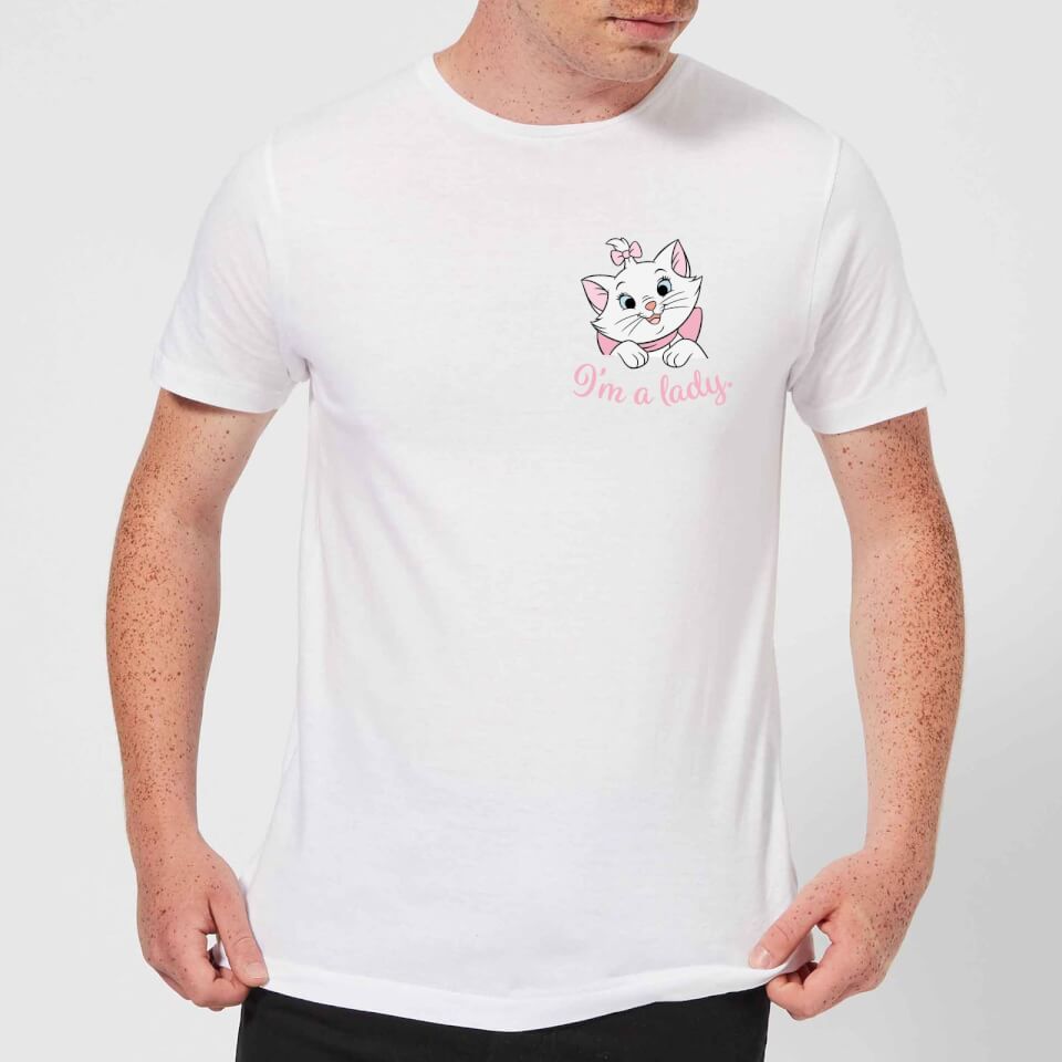 Disney Aristocats Marie I'm A Lady Men's T-Shirt - White