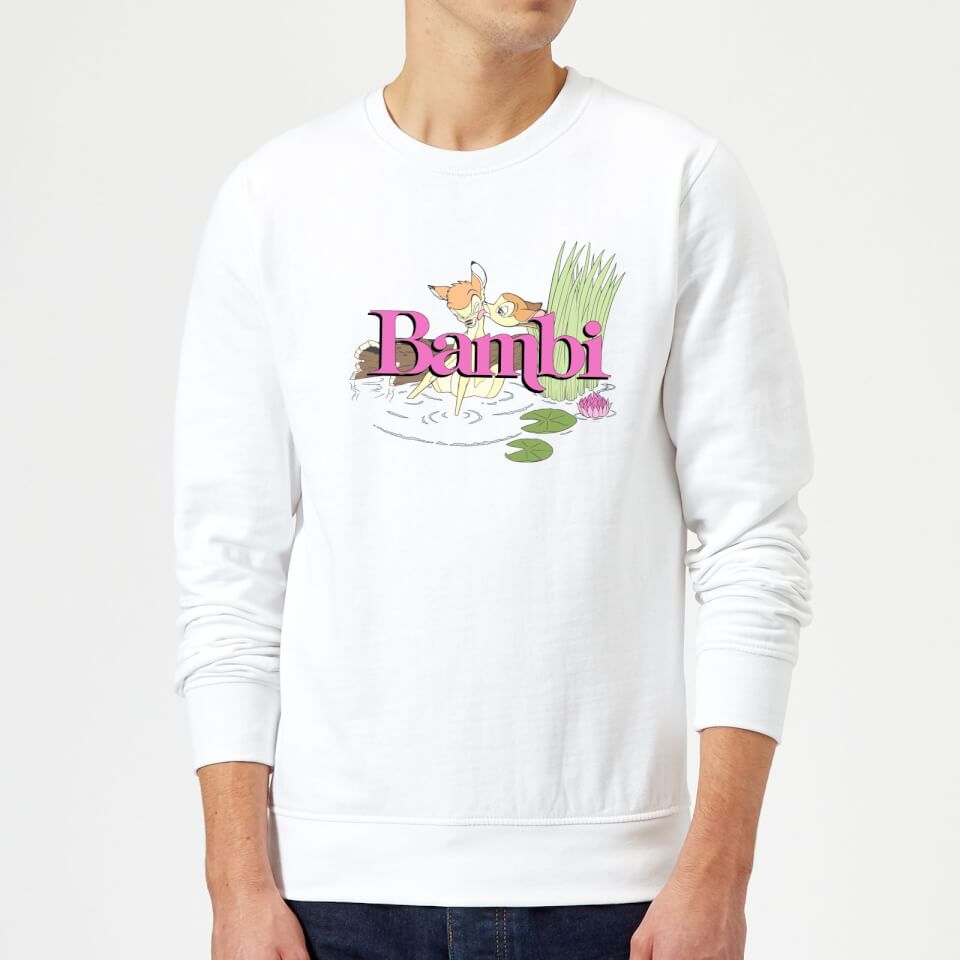 Disney Bambi Kiss Sweatshirt - White