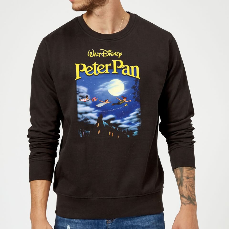 Disney Peter Pan Cover Sweatshirt - Black