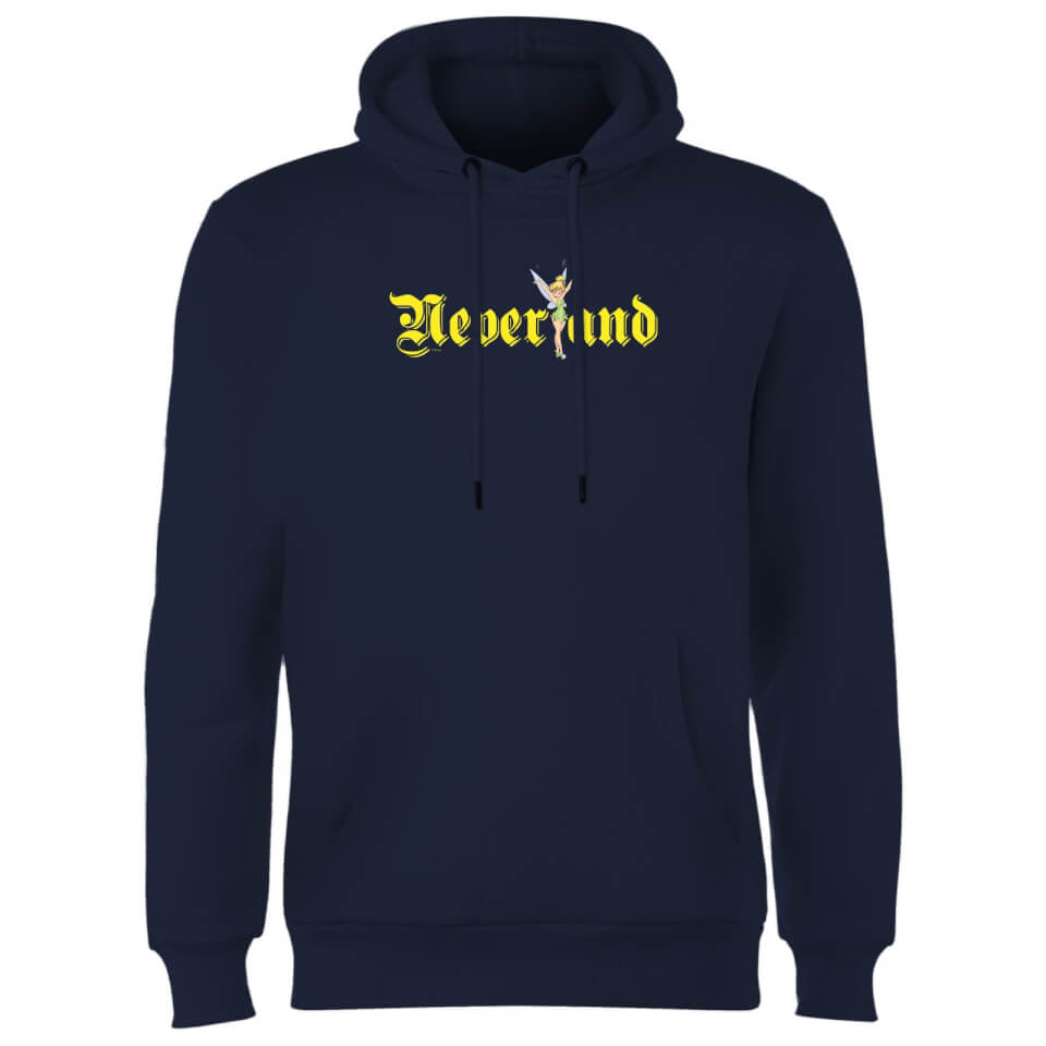 Disney Peter Pan Tinkerbell Neverland Hoodie - Navy 2