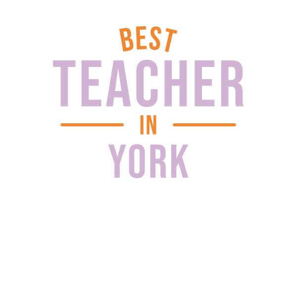 Best Teacher In York Women's Sweatshirt - White 0