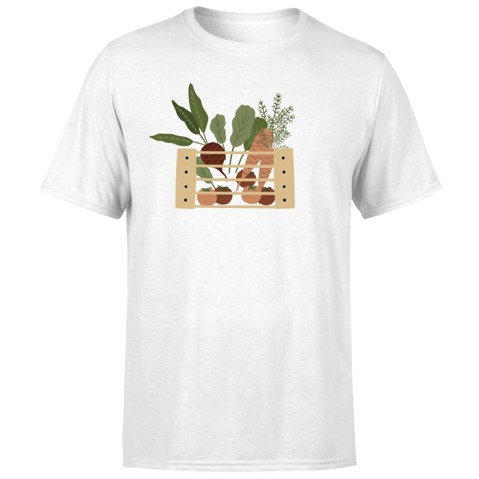 Vegetable Box Men's T-Shirt - White 3